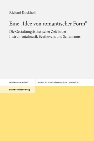 Eine "Idee von romantischer Form"