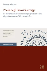 Poesia degli indovini selvaggi_cover