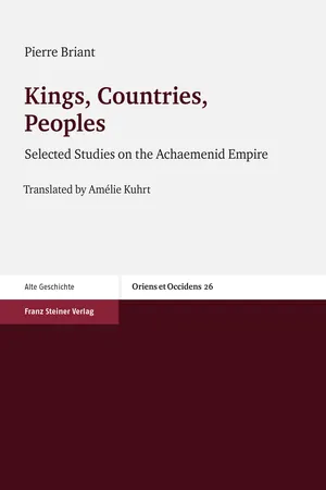 Kings, Countries, Peoples