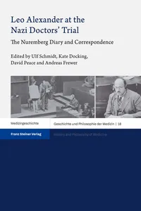 Leo Alexander at the Nazi Doctors' Trial_cover