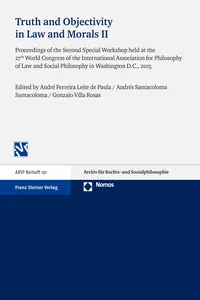 Truth and Objectivity in Law and Morals. Vol. 2_cover