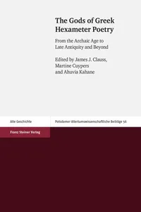 The Gods of Greek Hexameter Poetry_cover