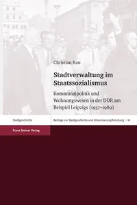Stadtverwaltung im Staatssozialismus_cover