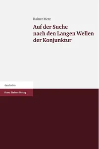 Auf der Suche nach den Langen Wellen der Konjunktur_cover