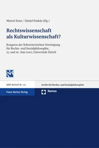 Rechtswissenschaft als Kulturwissenschaft_cover