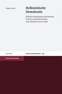 Hellenistische Demokratie_cover