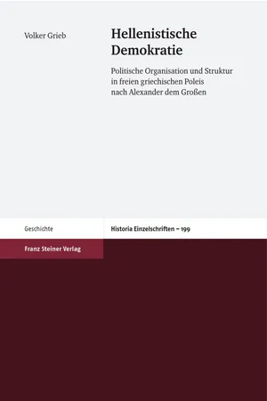 Hellenistische Demokratie
