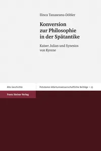 Konversion zur Philosophie in der Spätantike_cover
