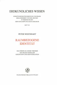 Raumbezogene Identität_cover