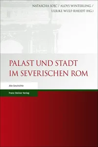 Palast und Stadt im severischen Rom_cover