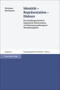 Identität – Repräsentation – Diskurs_cover
