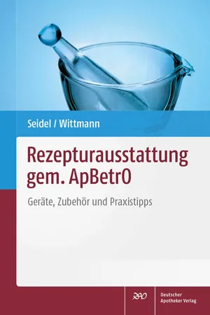 Rezepturausstattung gem. ApBetrO