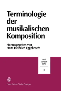 Terminologie der musikalischen Komposition_cover