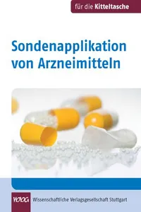 Sondenapplikation von Arzneimitteln_cover