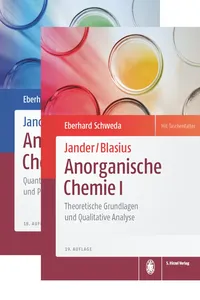 Package: Jander/Blasius, Anorganische Chemie I + II_cover