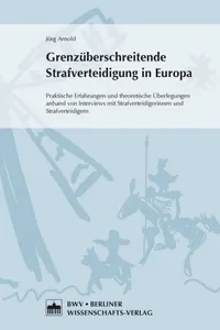 Grenzüberschreitende Strafverteidigung in Europa_cover