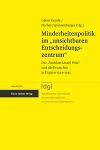Minderheitenpolitik im "unsichtbaren Entscheidungszentrum"_cover