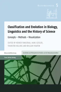 Classification and Evolution in Biology, Linguistics and the History of Science_cover