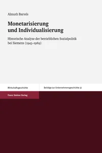 Monetarisierung und Individualisierung_cover