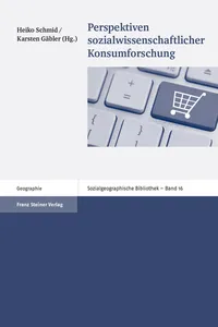 Perspektiven sozialwissenschaftlicher Konsumforschung_cover