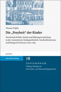 Die "Freyheit" der Kinder_cover