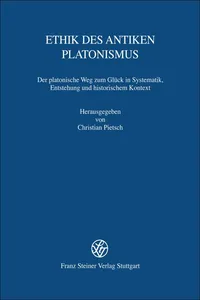 Ethik des antiken Platonismus_cover