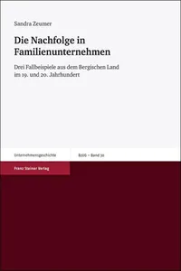 Die Nachfolge in Familienunternehmen_cover