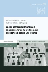 Wissen über Reproduktionsmedizin, Wissenstransfer und Einstellungen im Kontext von Migration und Internet_cover