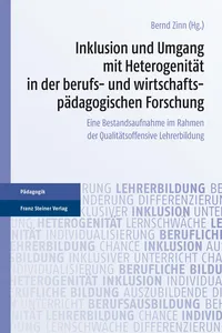Inklusion und Umgang mit Heterogenität in der berufs- und wirtschaftspädagogischen Forschung_cover