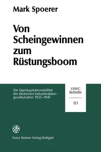Von Scheingewinnen zum Rüstungsboom_cover