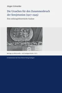 Die Ursachen für den Zusammenbruch der Sowjetunion_cover