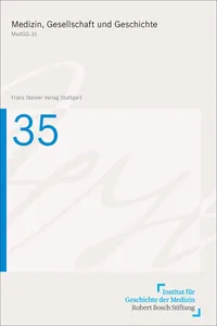Medizin, Gesellschaft und Geschichte 35_cover