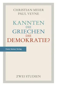 Kannten die Griechen die Demokratie?_cover