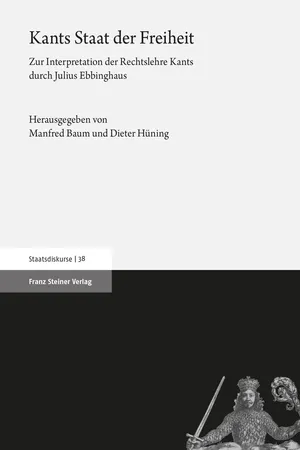 Kants Staat der Freiheit