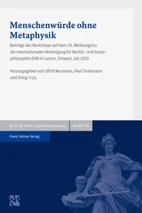 Menschenwürde ohne Metaphysik_cover