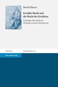 Erzählte Macht und die Macht des Erzählens_cover