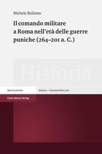 Il comando militare a Roma nell'età delle guerre puniche_cover