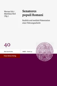 Senatores populi Romani_cover