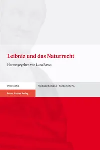 Leibniz und das Naturrecht_cover
