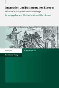 Integration und Desintegration Europas_cover