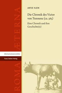 Die Chronik des Victor von Tunnuna_cover