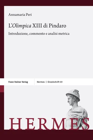 L'"Olimpica" XIII di Pindaro
