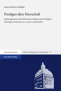 Predigen über Herrschaft_cover