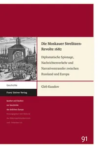 Die Moskauer Strelitzen-Revolte 1682_cover