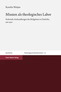 Mission als theologisches Labor_cover