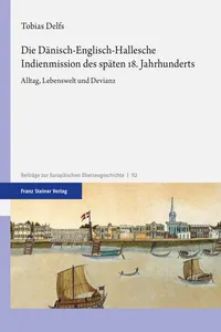 Die Dänisch-Englisch-Hallesche Indienmission des späten 18. Jahrhunderts_cover