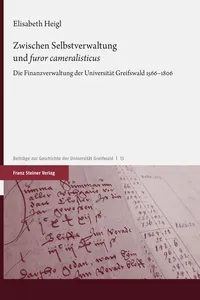 Zwischen Selbstverwaltung und "furor cameralisticus"_cover