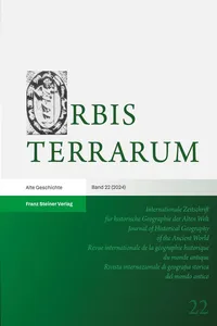 Orbis Terrarum 22_cover
