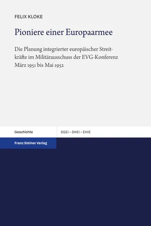 Pioniere einer Europaarmee