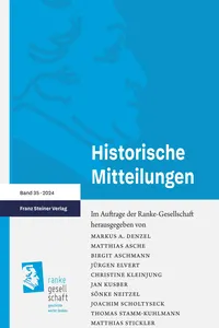 Historische Mitteilungen 35_cover